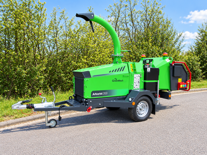 Anhänger-Häcksler Greenmech Arborist 200